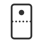 Blister Pills Round X1 SVG Icon